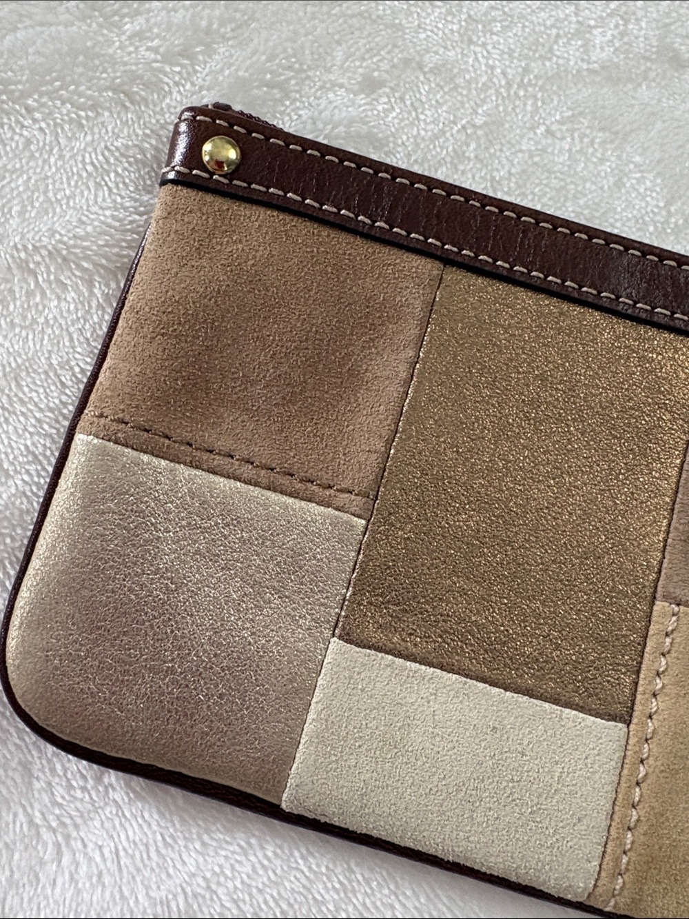 Coach Patchwork Wristlet - Picture 9 of 14